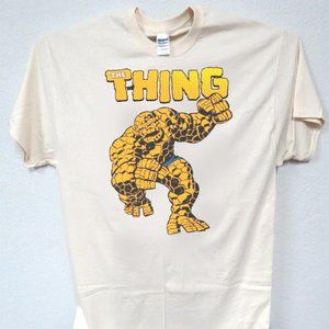 THE THING, ADVENGERS COOL IVORY MENS TEE T-1510